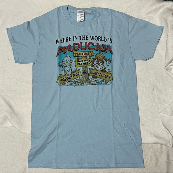 Vintage Where in the World is Paducah, Ky T Shirt - Picture 2 of 6